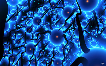 Abstract, Glow, Intricate, Confused, Net, Neurons HD wallpaper