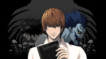Death Note, boy, note, demon, death, book HD wallpaper