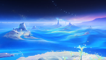 Genshin Impact: Luna VIII — Celestial Sea, Video Game, Genshin Impact Luna VIII HD wallpaper