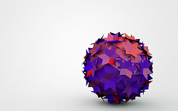 3D, Form, Ball, Figurines, Figures HD wallpaper