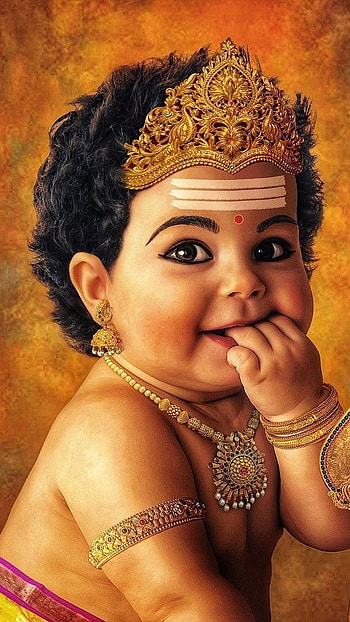 Murugan Vinayagar, Cute, Little Baby, Murugan HD phone wallpaper