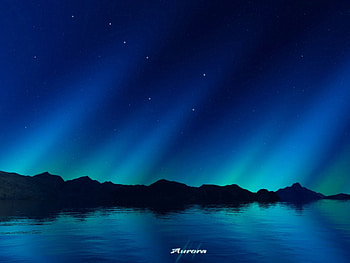 Aurora, abstract, light HD wallpaper