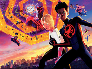 Across the Spider-Verse — Quad, movie, Spider-Man: Across the Spider-Verse HD wallpaper