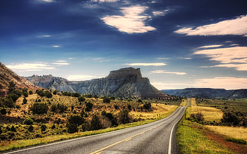 Landscape, Roads HD wallpaper