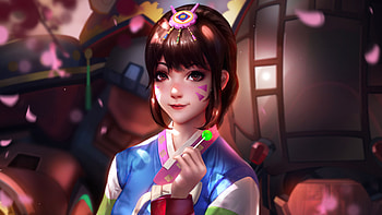 Dva Overwatch Liang Xing , dva-overwatch, overwatch-2, overwatch, games, artstation HD wallpaper