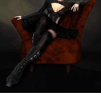 Relaxing, chair, lady, abstract, fantasy HD wallpaper