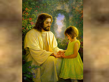 Hand on hand, god, religion, child, jesus christ, christianity HD wallpaper