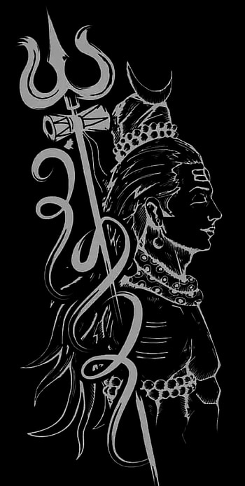 Shiv art, shivay, Mahadev, lord, god HD phone wallpaper