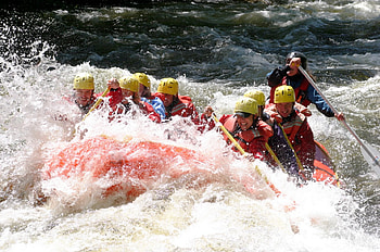 Churning Waters, rafting, waters, white water HD wallpaper