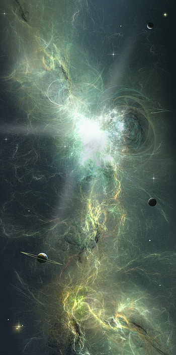 Abstract, Planets, Universe, Stars, Bright, Flash, Energy HD phone wallpaper