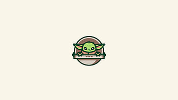 Baby Yoda Minimal Art , baby-yoda, minimalism, minimalist, tv-shows HD wallpaper