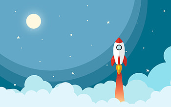 Artistic Cloud Rocket 1 Artwork, artist, artistic, cloud, rocket, 1, artwork HD wallpaper