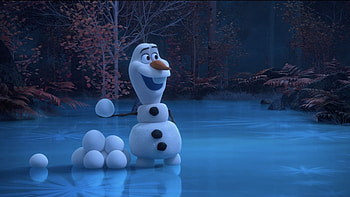 Olaf, Disney magic, Frozen series, Magical moments HD wallpaper