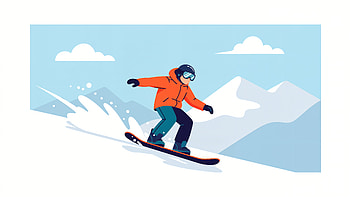 Snowboard — Alpine Rush, Snowboarding HD wallpaper