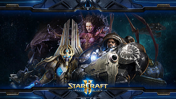Official Starcraft artwork, Gaming media, Immersive gaming experience, Stunning visuals HD wallpaper