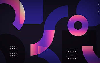 dark abstract background, material design, geometric art, creative, artwork, abstract art, bends HD wallpaper
