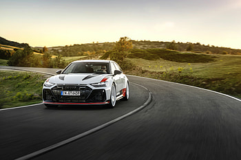 Audi RS6 Avant GT - Dynamic Drive Countryside Road, car, vehicle HD wallpaper