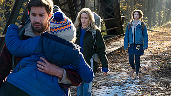 A Quiet Place movie , Captivating visuals, Minimalistic design, Silent thriller HD wallpaper
