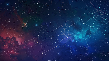 Cosmic Canopy, space, star, constellation HD wallpaper