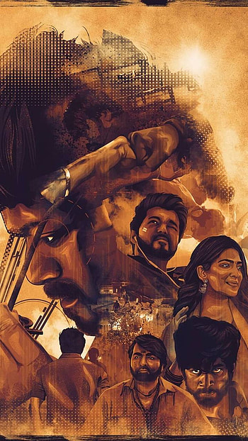 Master Vijay, Master Poster HD phone wallpaper