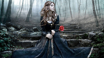 Beautiful gothic, Artistic , Dark beauty, Atmospheric visuals HD wallpaper