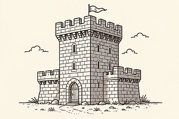 Fortified Tower Ultra – Majestic Medieval Stronghold, Fortified Tower, castle, fortress, medieval HD wallpaper