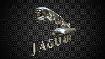 3D, Jaguar Logo HD wallpaper