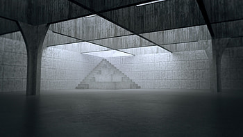 architecture, Brutalist Architecture, Black & White, man made HD wallpaper