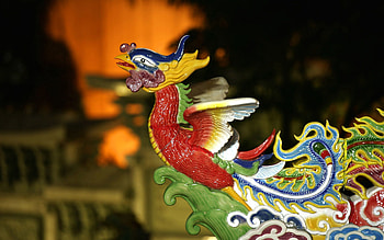 Miscellanea, Miscellaneous, Bird, Roof, China, Figures, Figurines HD wallpaper