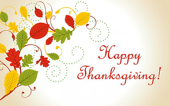 Happy Thanksgiving, holiday, leaves, Fall, Thanksgiving, Autumn HD wallpaper