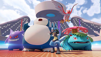 Pokemon Unite, Lucario HD wallpaper
