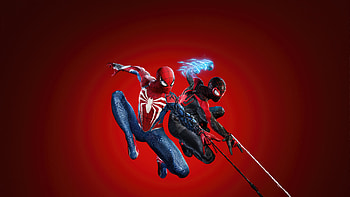 Spider Man 2 Official Key Art , marvels-spider-man-2, spider-man-2, spiderman, 2023-games, ps5-games, games HD wallpaper
