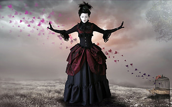 Romantic, Gothic Art HD wallpaper