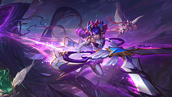Gwen Star Guardian V2 Skin LoR LoL, Gwen (League Of Legends), video game, League Of Legends HD wallpaper