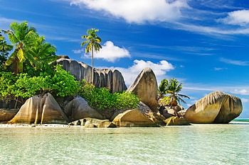 Beaches, La Digue Island, Seychelles, Franks Travelbox HD wallpaper