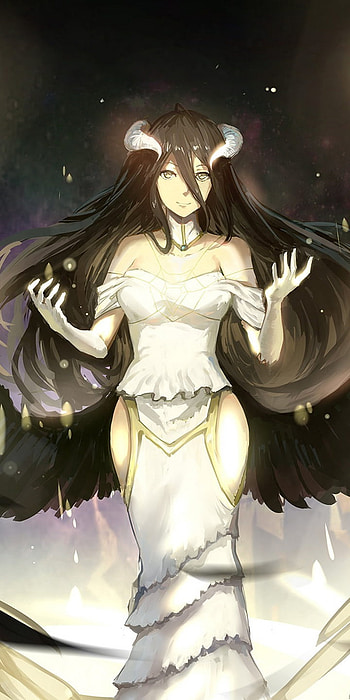 Albedo, Albedo (Overlord), Anime, Overlord HD phone wallpaper