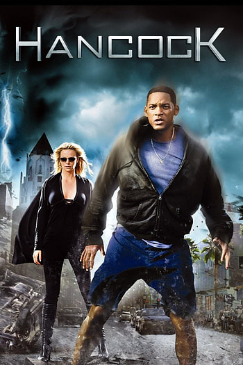 Hancock film, Movie posters, Will Smith, Superhero tale HD phone wallpaper