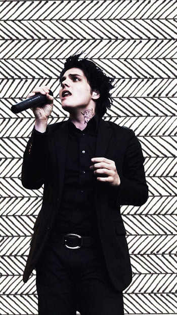 Gerard Way, Music icon, My Chemical Romance, Rockstar HD phone wallpaper