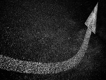 Arrow, Markup, Asphalt, Texture, Textures, Paint, Bw, Chb HD wallpaper