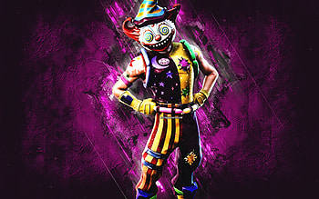 Fortnite Creepier Nite Nite Skin, Fortnite, main characters, purple stone background, Creepier Nite Nite, Fortnite skins, Creepier Nite Nite Skin, Creepier Nite Nite Fortnite, Fortnite characters HD wallpaper