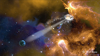 The Third Heaven, , space, nebula, art HD wallpaper