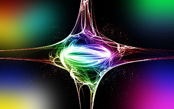 Abstract, Rainbow, Shine, Light, Lines, Brilliance, Form, Iridescent, Cross HD wallpaper