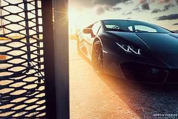 Black Lamborghini Huracan Front Led Lights, lamborghini-huracan, lamborghini, 2018-cars, cars, behance HD wallpaper