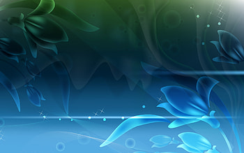 blue abstract flower, blue, magic, abstract, color, fantasy, flower, amazing HD wallpaper