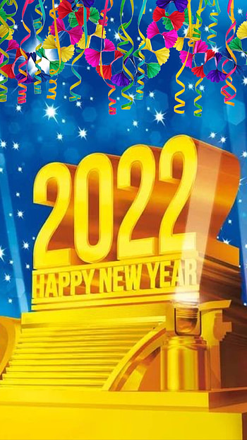 Happy new year 2022, happy new year, celebration, new year HD phone wallpaper