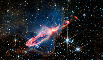 Herbig-Haro 46/47 (NIRCam ), James Webb Space Telescope, Sci Fi, space HD wallpaper