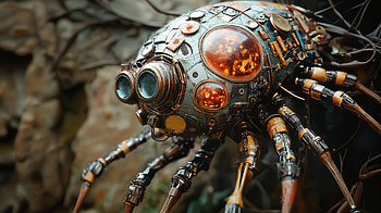 Ultra : Sci-Fi Robotic Organism, Sci Fi, robotic organism, steampunk HD wallpaper