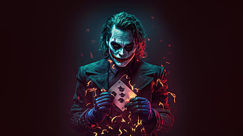 Joker Mercenary, joker, supervillain, superheroes, artwork, digital-art, ai HD wallpaper