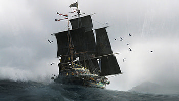 Ship The Sea Beast HD wallpaper