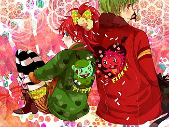 Happy tree friends, cute, flippy, anime, flakky HD wallpaper